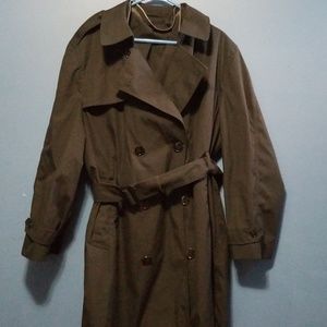 DSCP military trench coat